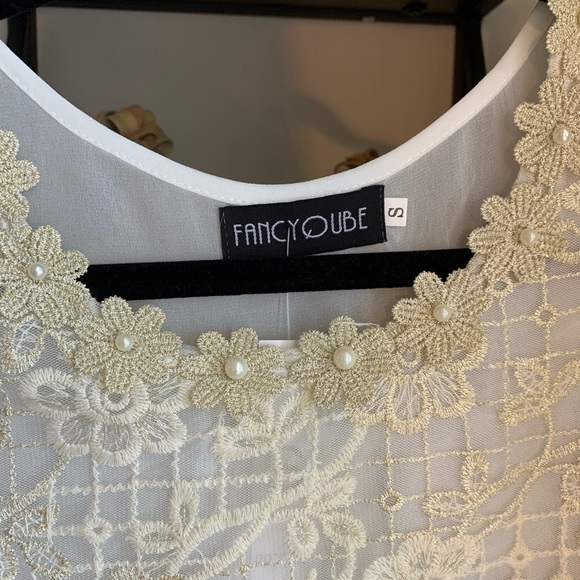 Beaded Blouse Fancy Qube - Picture 2 of 3